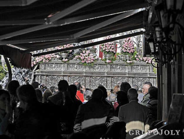 Salida procesional de Jes&uacute;s Ca&iacute;do. 

Foto: Julio Gonzalez