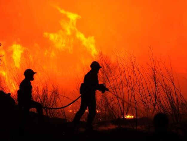 Im&aacute;genes del incendio de La Jonquera.

Foto: AFP