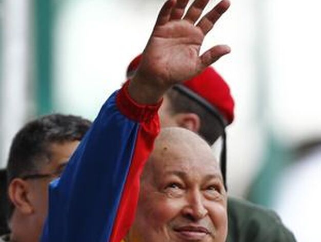 Hugo Ch&aacute;vez tras ganar sus anteriores elecciones.

Foto: Efe/AFP/Reuters