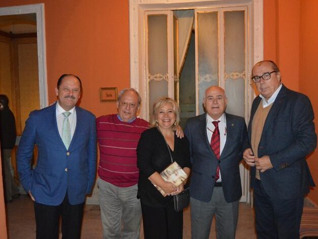 Emilio de la Cruz, Juan Ram&oacute;n Cirici, Inma Mac&iacute;as y Antonio Grimaldi.