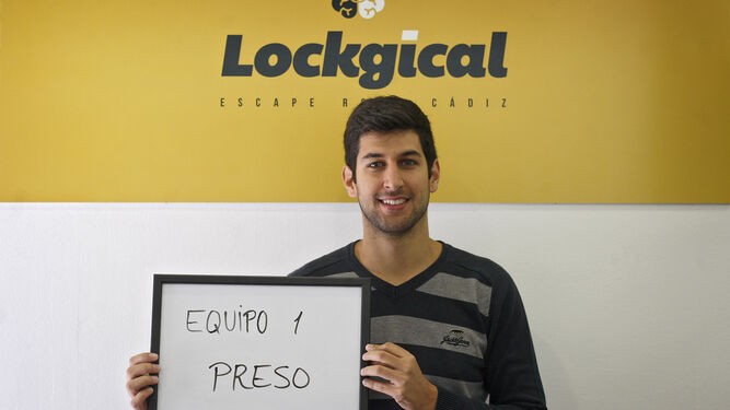 El empresario gaditano Alejandro Rodríguez, creador de Lockgical.
