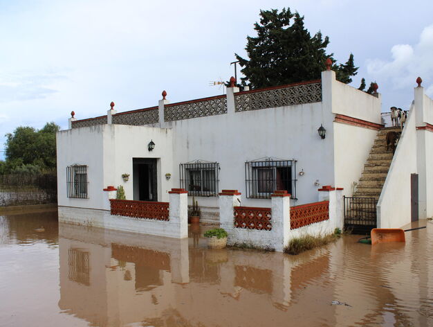 Imágenes del temporal en la provincia de Cádiz