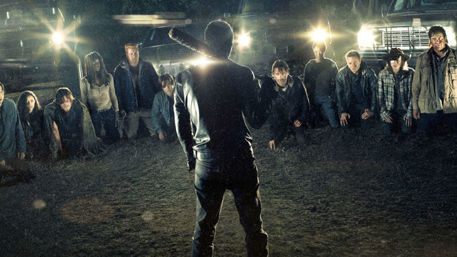 La legendaria escena de Negan en 'The Walking Dead'