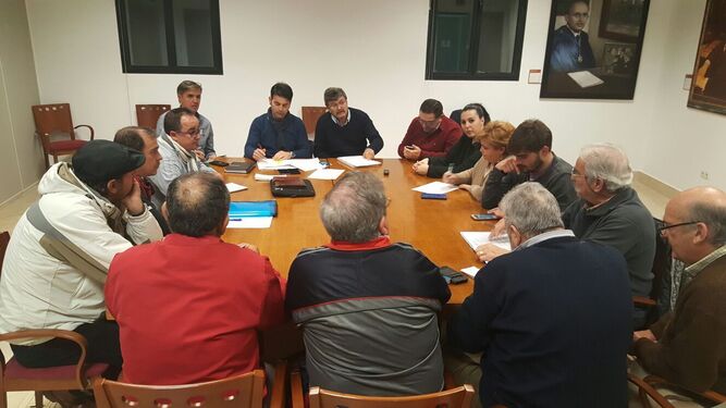 Una imagen de la reunión del Consejo Municipal del Carnaval portuense.