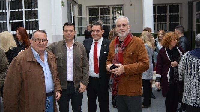 Manolo Moreno, Rubén Bolaño, José Morales y José Manuel González.
