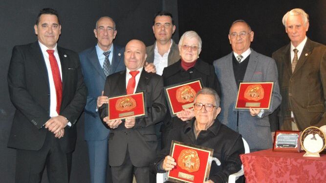 José Morales, Antonio Montero, Rubén Bolaño, Pilar de la Varga, Federico Sánchez, Julio Almeida, José María Reina y Juan Puertas