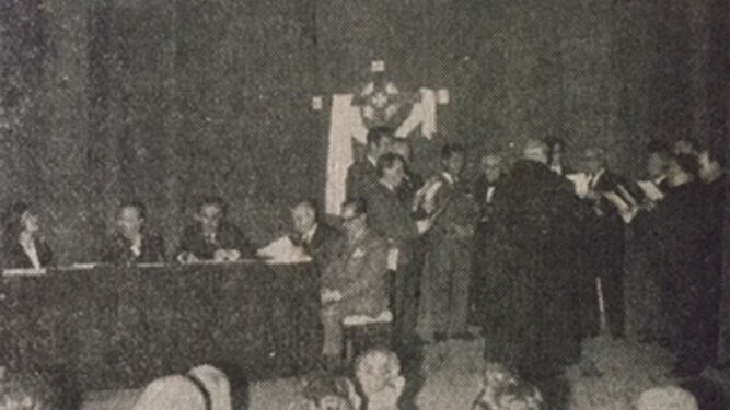 1967 hace 50 añosVia Crucis, de Pemán, en el Colegio Médico