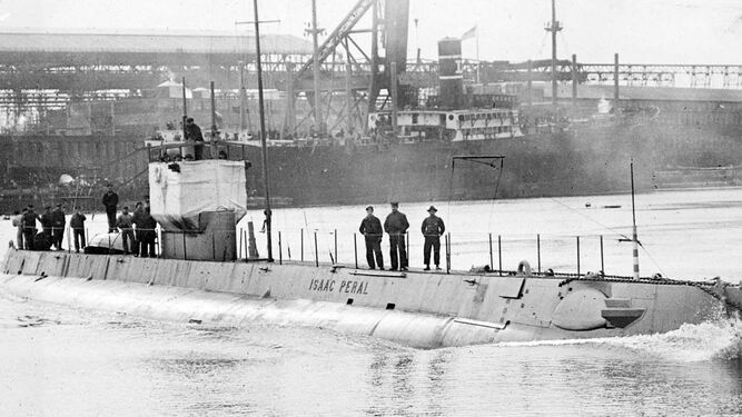 1917 hace 100 añosEl submarino Peral no vendrá a Cádiz