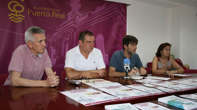 Pepe Andrade, Ricardo Hernández, Alfredo Charques y Rosa Sánchez de Medina.