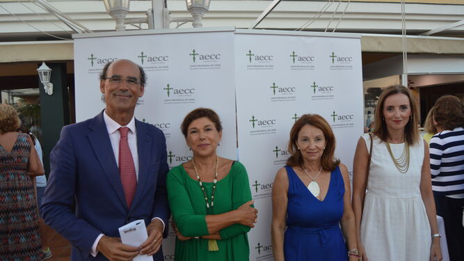 David Rafael Hernández, Violeta Romero, Isabel Montero y María Jiménez
