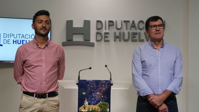 Gisleno Núñez y Antonio Beltrán, hoy en la Diputación.