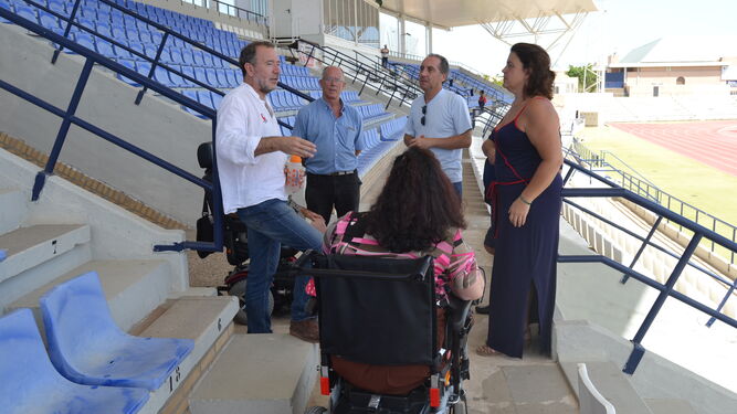 Deportes asegura que el estadio de Bahía Sur "es totalmente accesible"