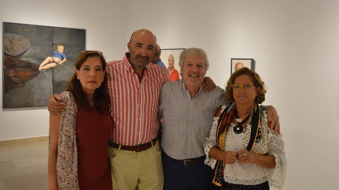 Amparo Lara, Fernando Yrayzoz, Juan Limón y Lourdes Roldán.
