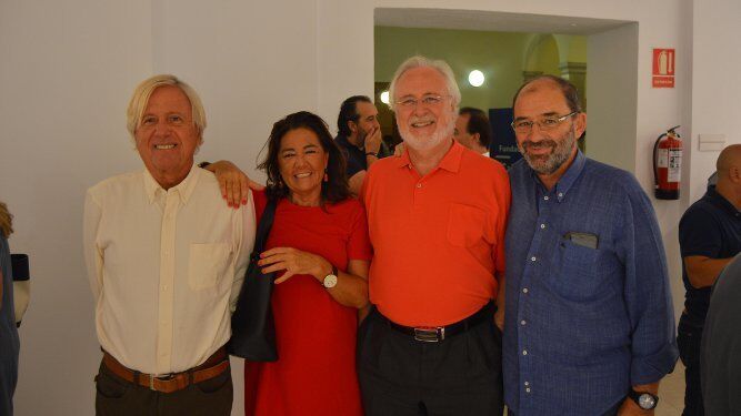 Julio Malo de Molina, Carmen Fraisolí, Enrique Montiel y Fernando Santiago.