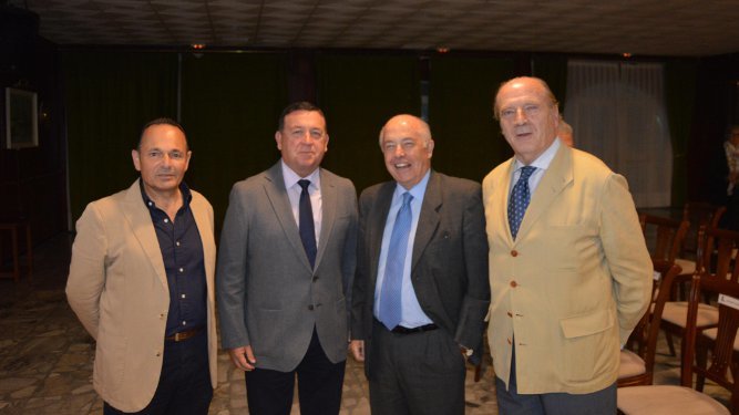 Sergio Pérez Aragón, Antonio Gutiérrez, Jaime Rocha y Guillermo Cervera.