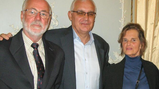 José María Lavilla, Pedro Miguel Sánchez y María Victoria Gómez.