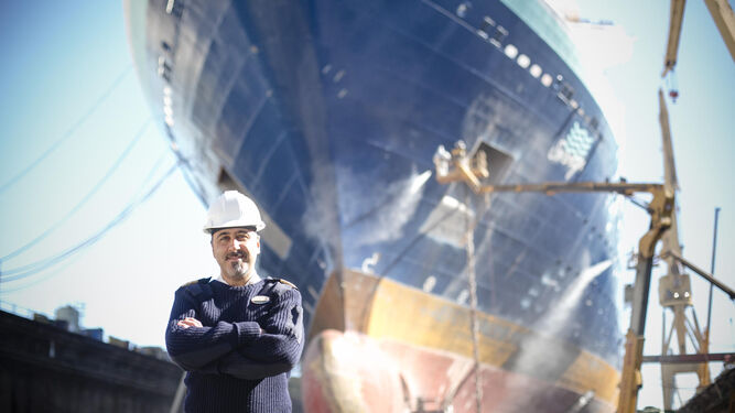 El director de crucero del 'Sovereign' ha vivido muy de cerca las tres semanas que han durado las obras de revitalización del buque de Pullmantur.