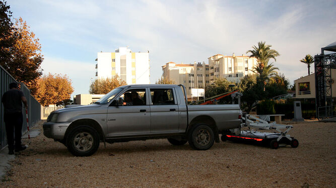 Imagen del vehículo en Alicante.