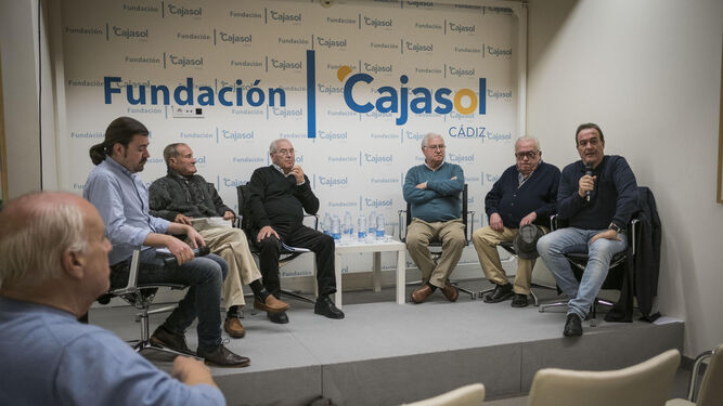 De izquierda a dcha: Santi Moreno, José Martínez Prats, Emilio López Prats, Antonio Galán, Pepe Landi y Javi Osuna.
