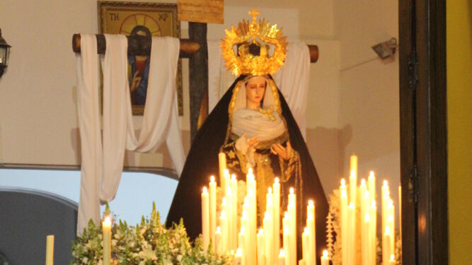 La Virgen de la Soledad de Barbate.