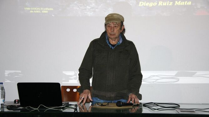 Diego Ruiz Mata, en el  Aula Menesteo