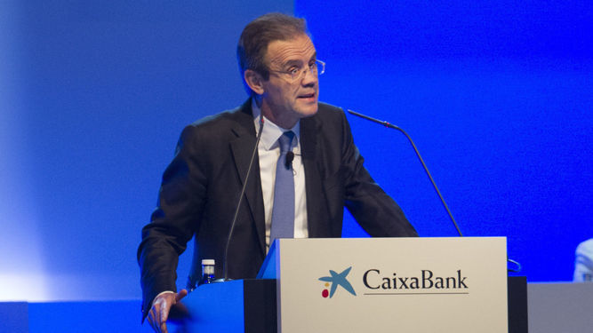El presidente de Caixabank, Jordi Gual.