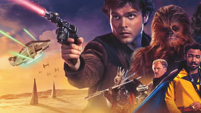 El póster de 'Han Solo: una historia de Star Wars'.