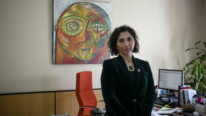 María Acale, en su despacho