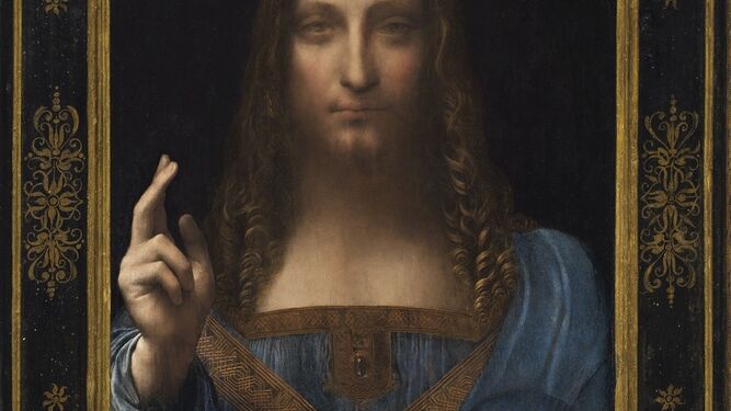 La descripción del Leonardo propiedad de Sebastián Martínez hecha por Ponz coincide con el 'Salvator Mundi'.