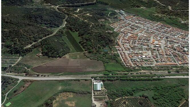 Vista aérea de Castellar y su zona norte