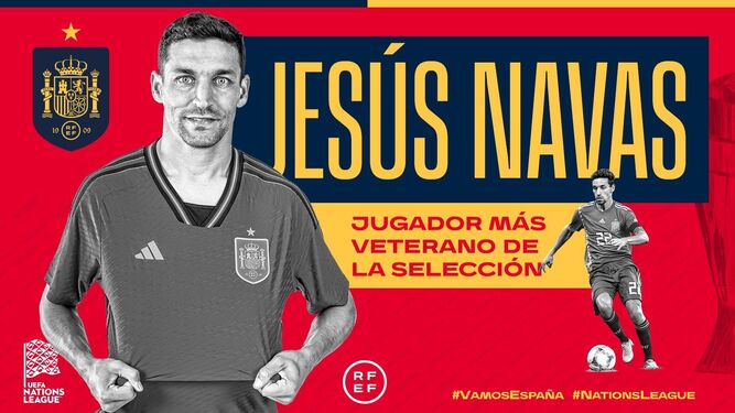 Jesús Navas, historia viva del Sevilla y de la selección