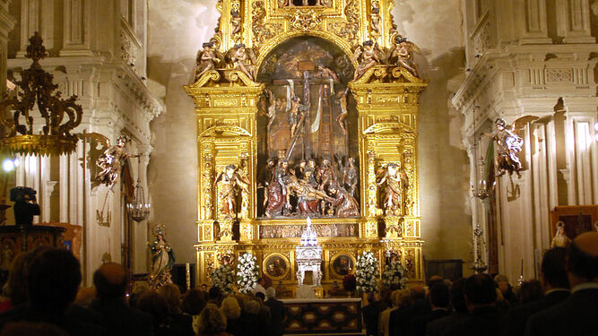 Patrimonio aprueba la restauración del retablo de la parroquia del Sagrario de Sevilla