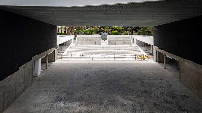 El Teatro del Parque en una imagen tomada en el verano de 2023.