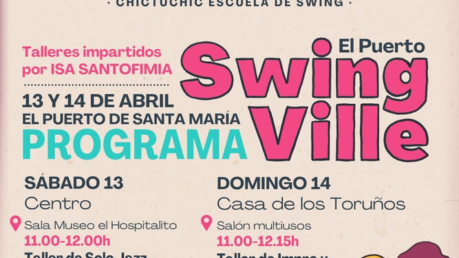 'SwingVille', una oportunidad para bailar y aprender swing y rock & roll en El Puerto.