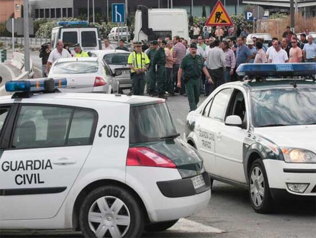 Fallece atropellado un huelguista en Granada