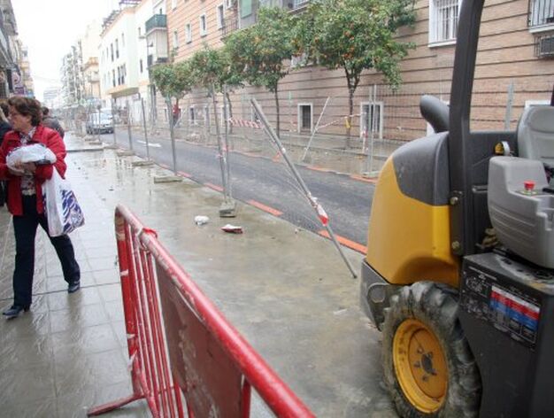 La calle Niebla sufre remodelaciones.

Foto: Bel&eacute;n Vargas