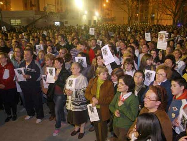 La manisfestaci&oacute;n en memoria de Marta fue bastante multitudinaria

Foto: Belen Vargas