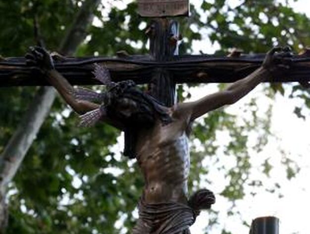 El Cristo de la Vera-Cruz elegante y riguroso.

Foto: Juan Carlos Mu&ntilde;oz