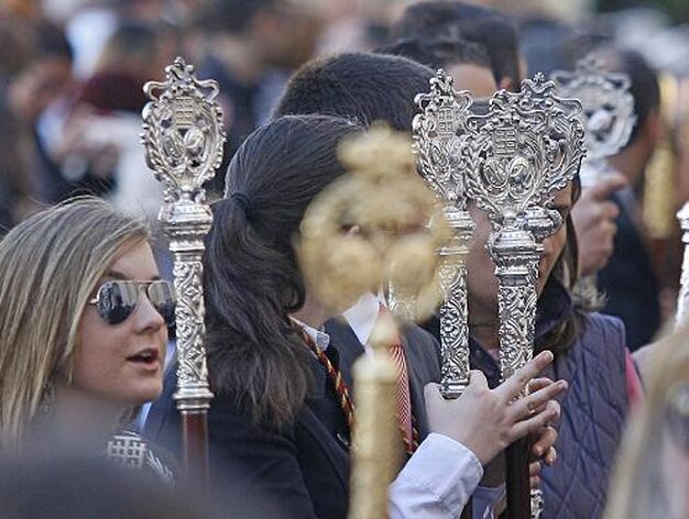 La procesi&oacute;n del Resucitado pone el punto y final a la Semana Santa gaditana.

Foto: Joaquin Pino