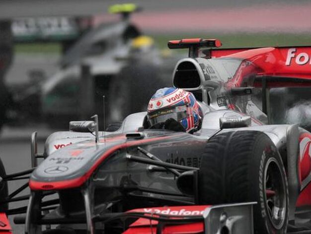 Jenson Button durante la carrera.

Foto: Reuters