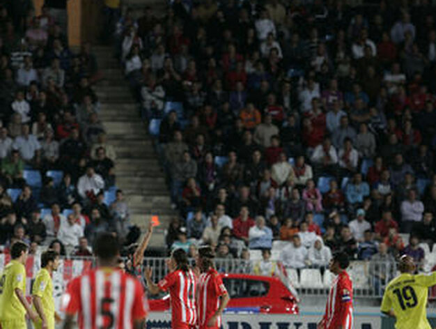 El Almer&iacute;a da un paso de gigante para la permanencia ante el Villarreal. / Javier Alonso