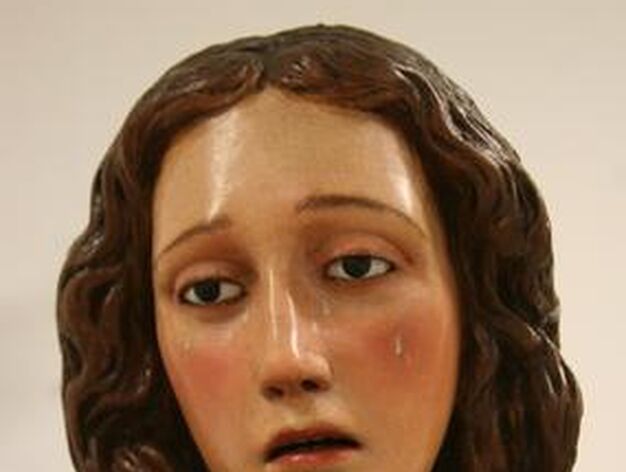 Detalle final del rostro de Mar&iacute;a Magdalena.