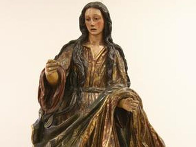 La escultura de Mar&iacute;a Magdalena antes de ser intervenida.