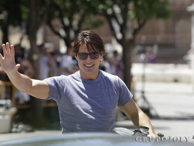 Tom Cruise y Cameron D&iacute;az revolucionan Sevilla en el preestreno oficial de la pel&iacute;cula 'Noche y D&iacute;a'.

Foto: Antonio Pizarro