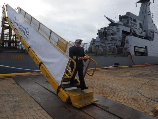 Navantia entrega el &acute;Yavir&eacute;&acute;, el segundo buque de Vigilancia Litoral fabricado para Venezuela. 

Foto: Elias Pimentel