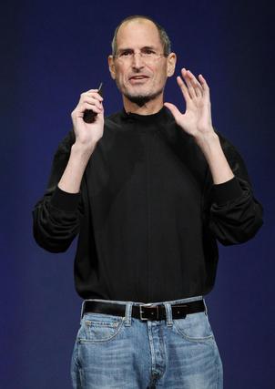 Steve Jobs presenta el iPad 2, la nueva versi&oacute;n del 'tablet' de Apple.

Foto: Reuters
