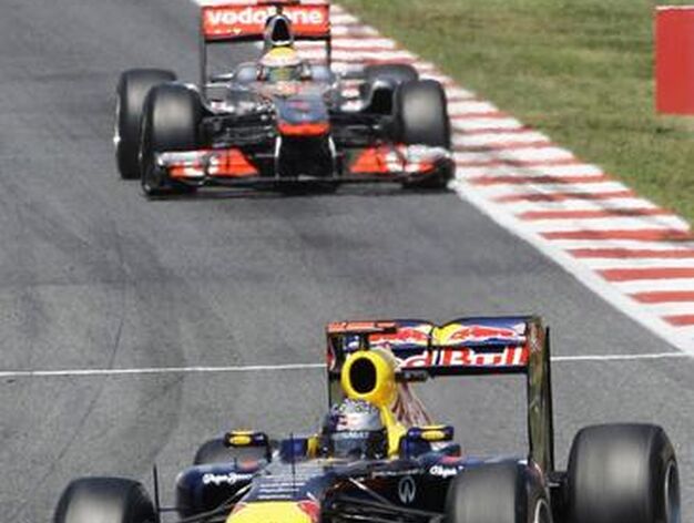 Vettel vuelve a ganar en Montmel&oacute;. Alonso acaba quinto.

Foto: Reuters