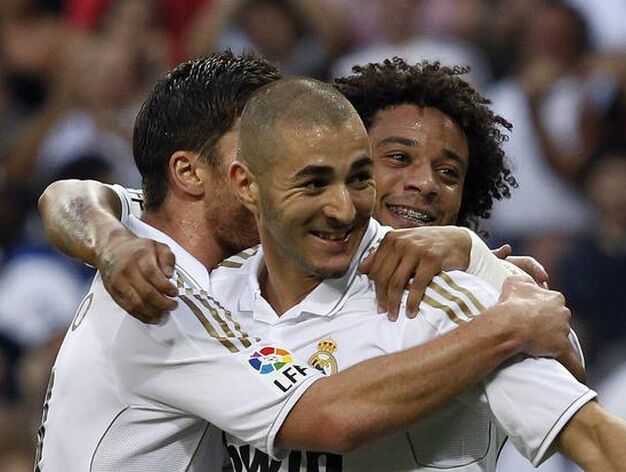 El Real Madrid cumple ante el Getafe en el Bernab&eacute;u (4-2). / Reuters