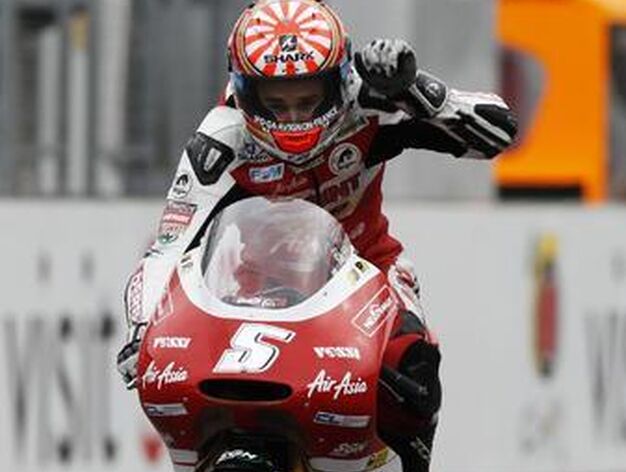 Zarco, vencedor de 125cc.

Foto: Reuters