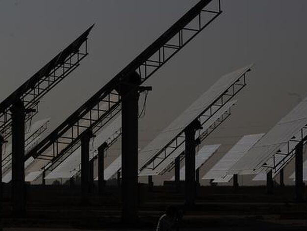 Placas solares de la planta.

Foto: Antonio Pizarro